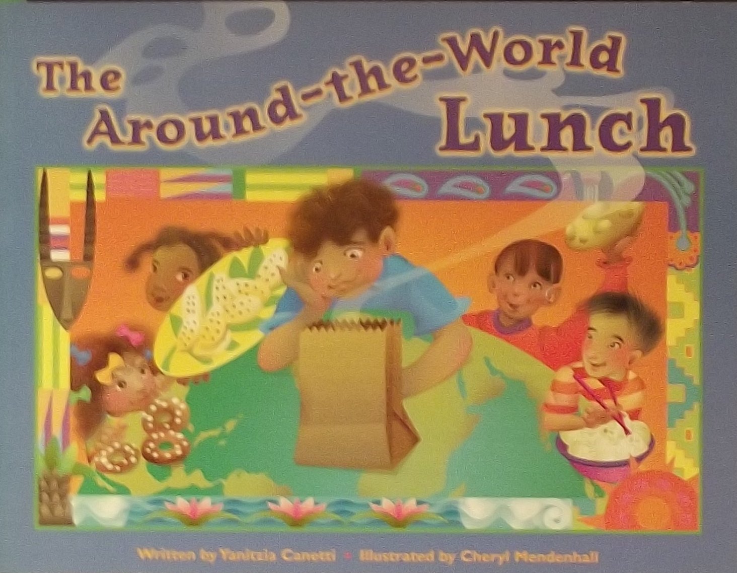 Steck-Vaughn Pair-It Books Transition 2-3: Leveled Reader Around-The-World Lunch, The, Foods Around the World