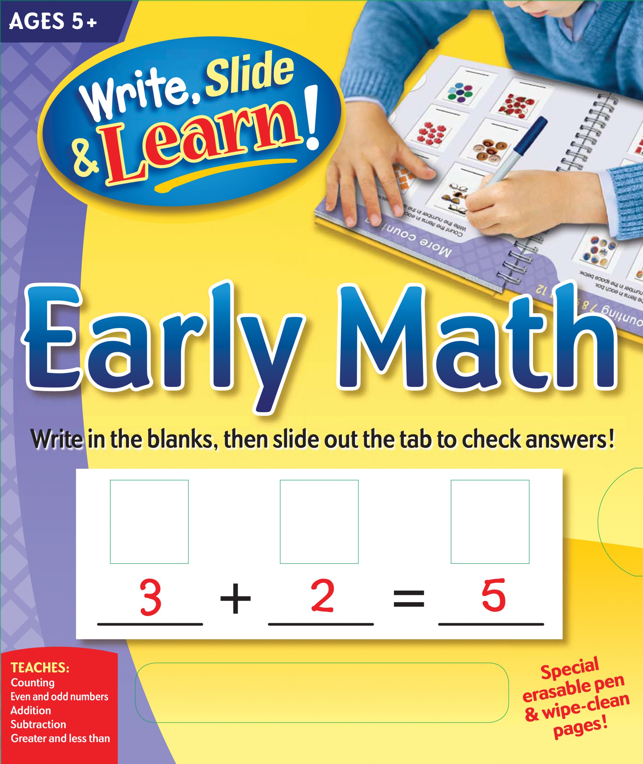 Write, Slide, and Learn!: Early Math (Write, Slide & Learn!)