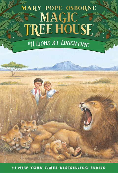 Lions at Lunchtime (Magic Tree House Book 11)