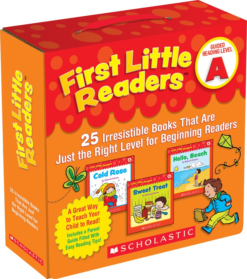 SCHOLASTIC TEACHING RESOURCES FIRST LITTLE READERS PARENT PACK (Set of 6)