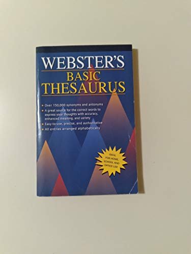 Webster's Basic Thesaurus