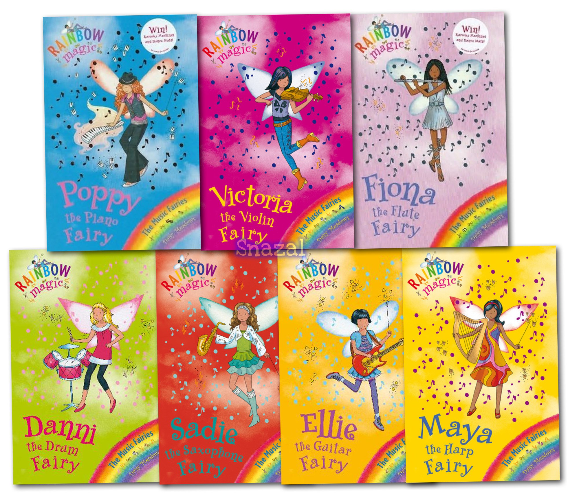 Rainbow Magic the Music Fairies 1-7