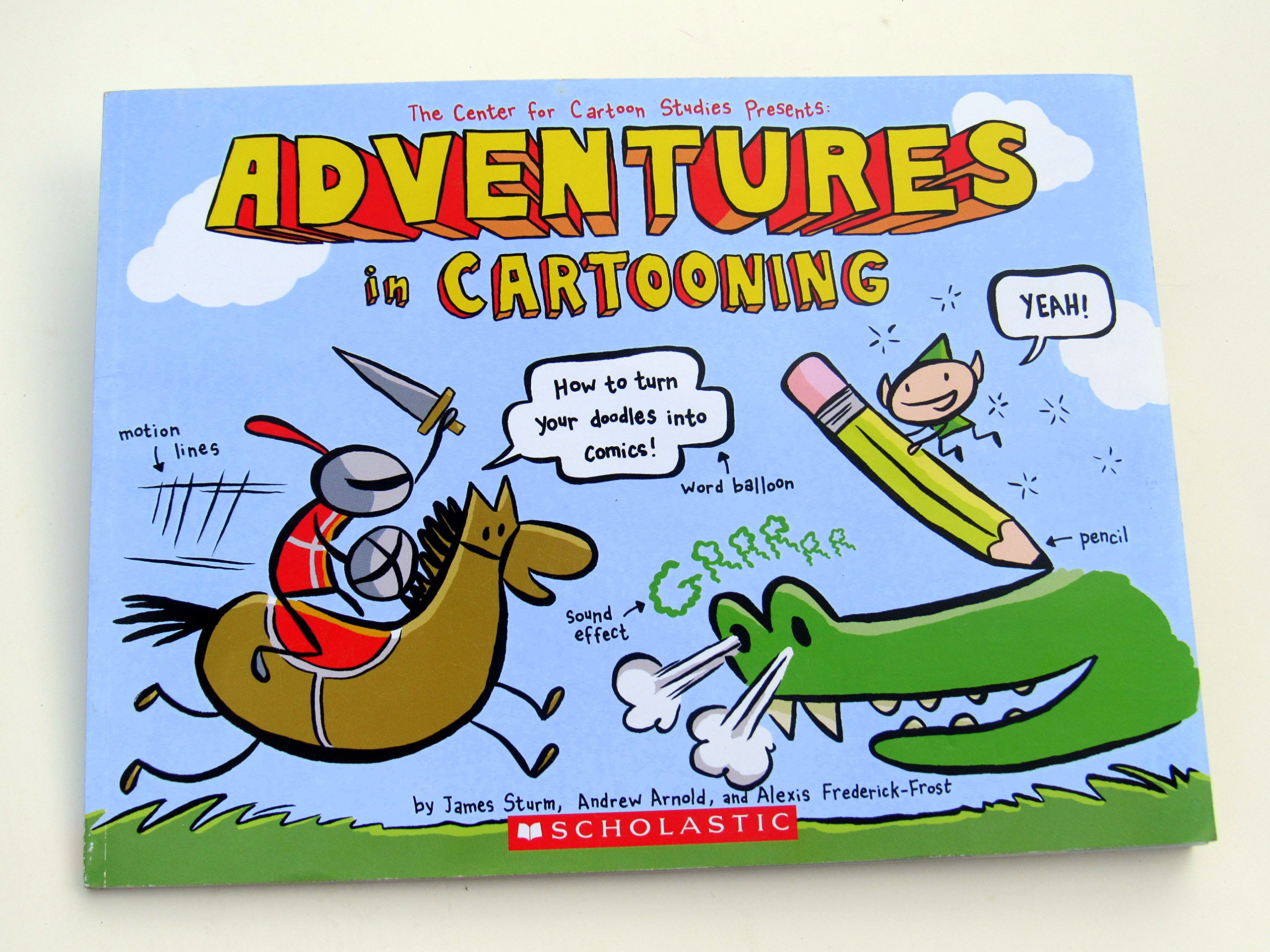 Adventures in Cartooning, First Scholastic Printing