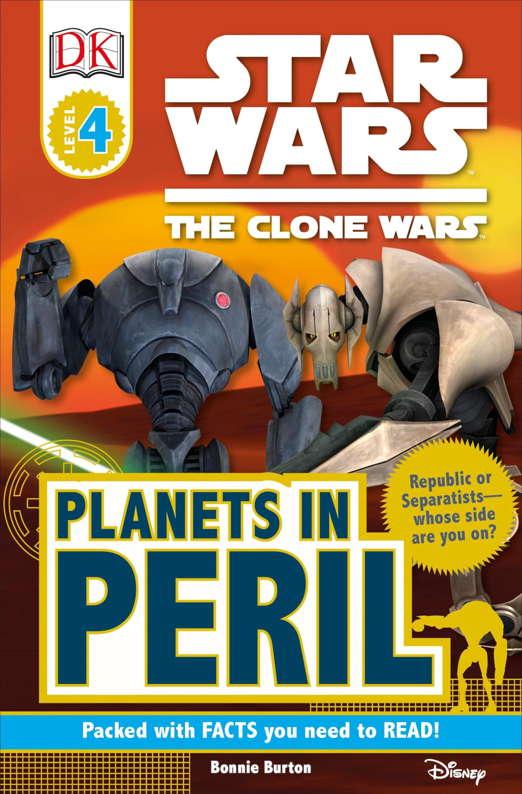 DK Readers L4: Star Wars: The Clone Wars: Planets in Peril