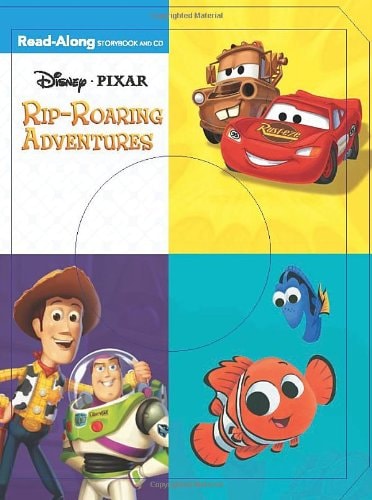 3-in-1 Read-Along Storybook and CD: Disney•Pixar Rip-Roaring Adventures
