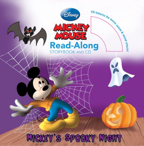 Mickey’s Spooky Night Read-Along Storybook and CD