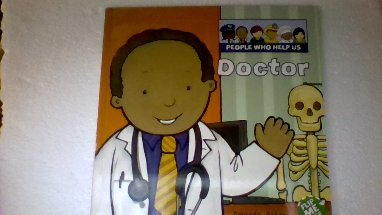People who help us Doctor/Vet Scholastic book fairs flip book PB