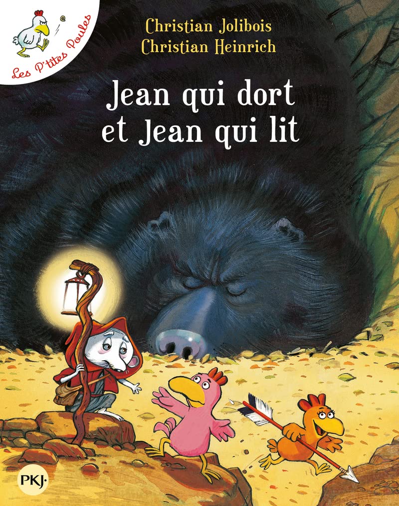 Jean Qui Dort Et Jean Qui Lit (Les P'Tites Poules) (French Edition)