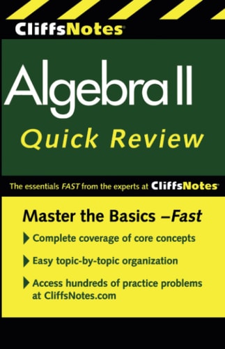 CliffsNotes Algebra II Quick Review, 2nd Edition (Cliffs Quick Review)