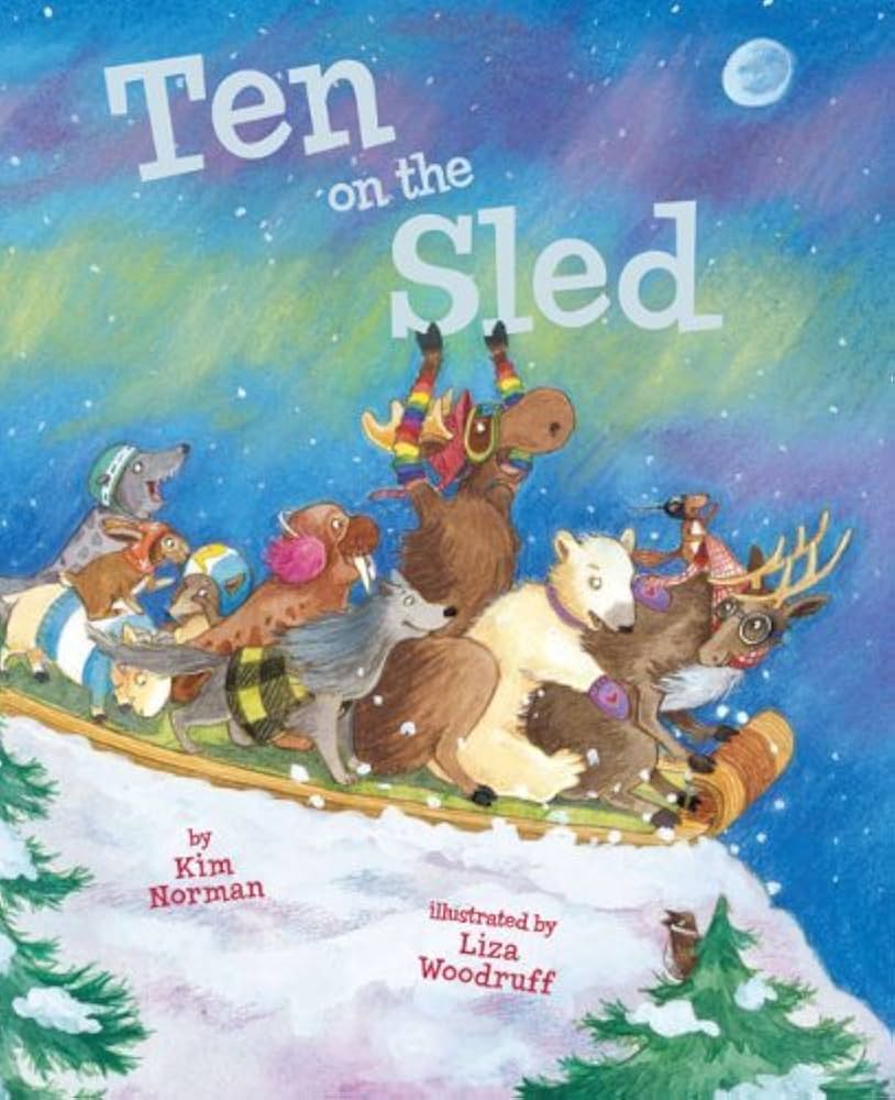 Ten on the Sled Book & Audio CD