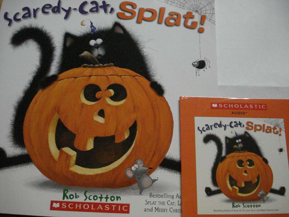 Scaredy-Cat, Splat! Book & Audio CD
