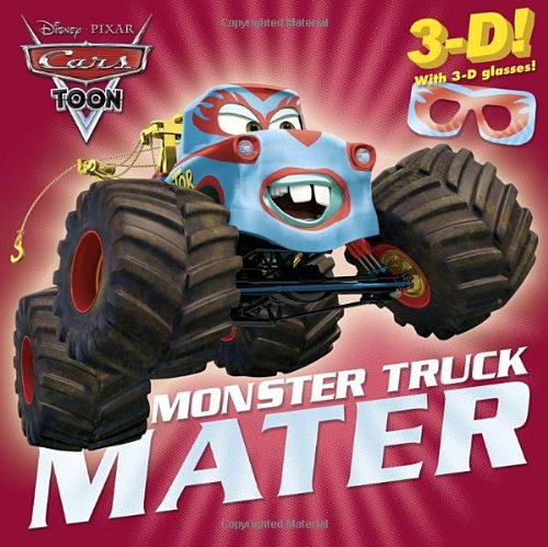 Disney Cars Toon Monster Truck Mater, with 3D glasses