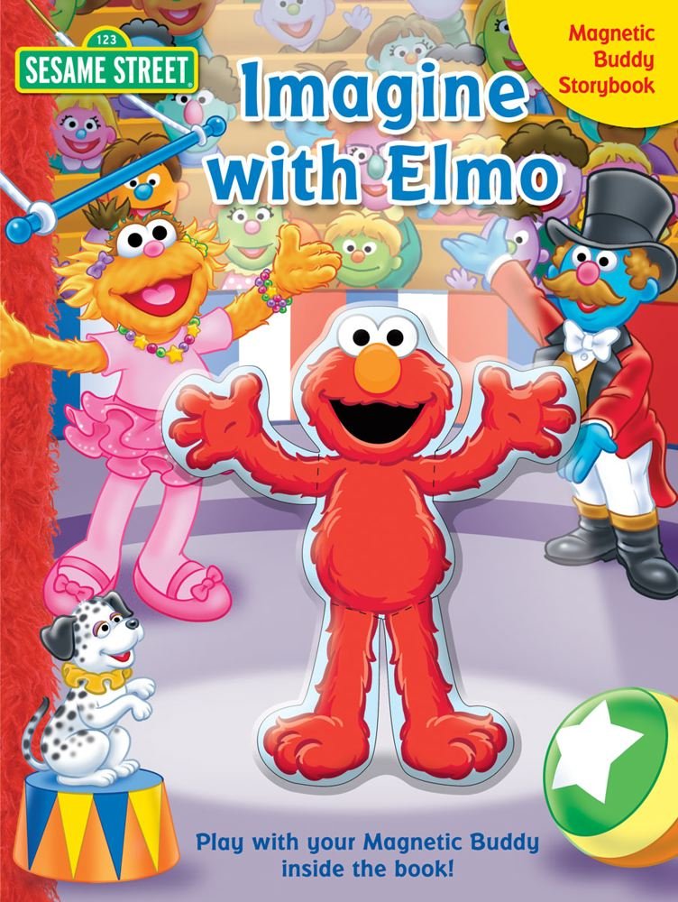 Imagine With Elmo: Magnetic Buddy Storybook (BOOK & MAGNETIC DOLL)