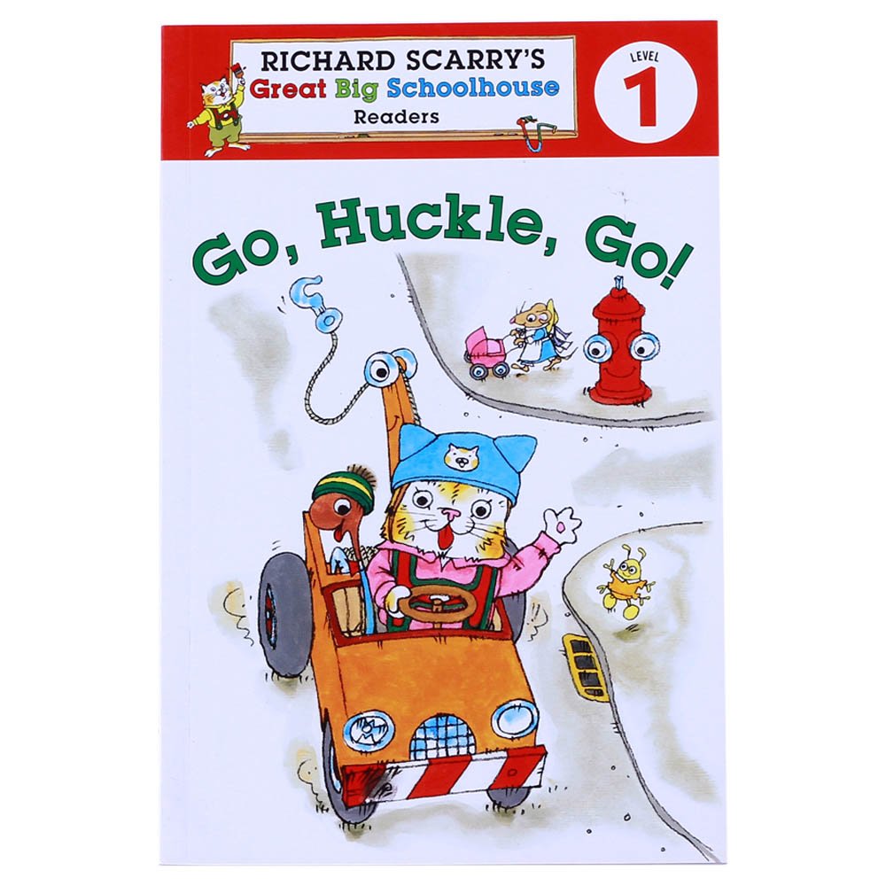 Richard Scarry's Readers (Level 1): Go, Huckle, Go! (Richard Scarry's Great Big Schoolhouse)