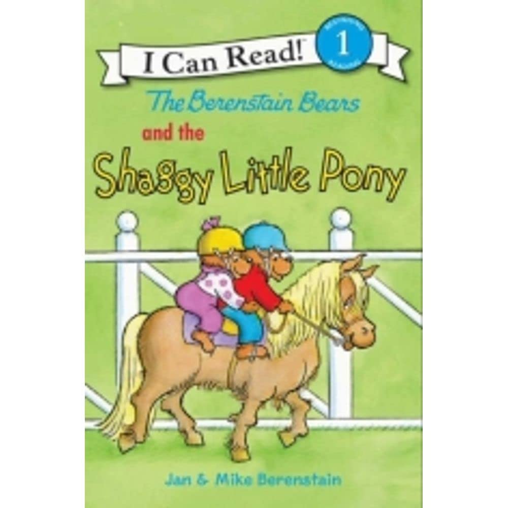 The Berenstain Bears and the Shaggy Little Pony (I Can Read Level 1)