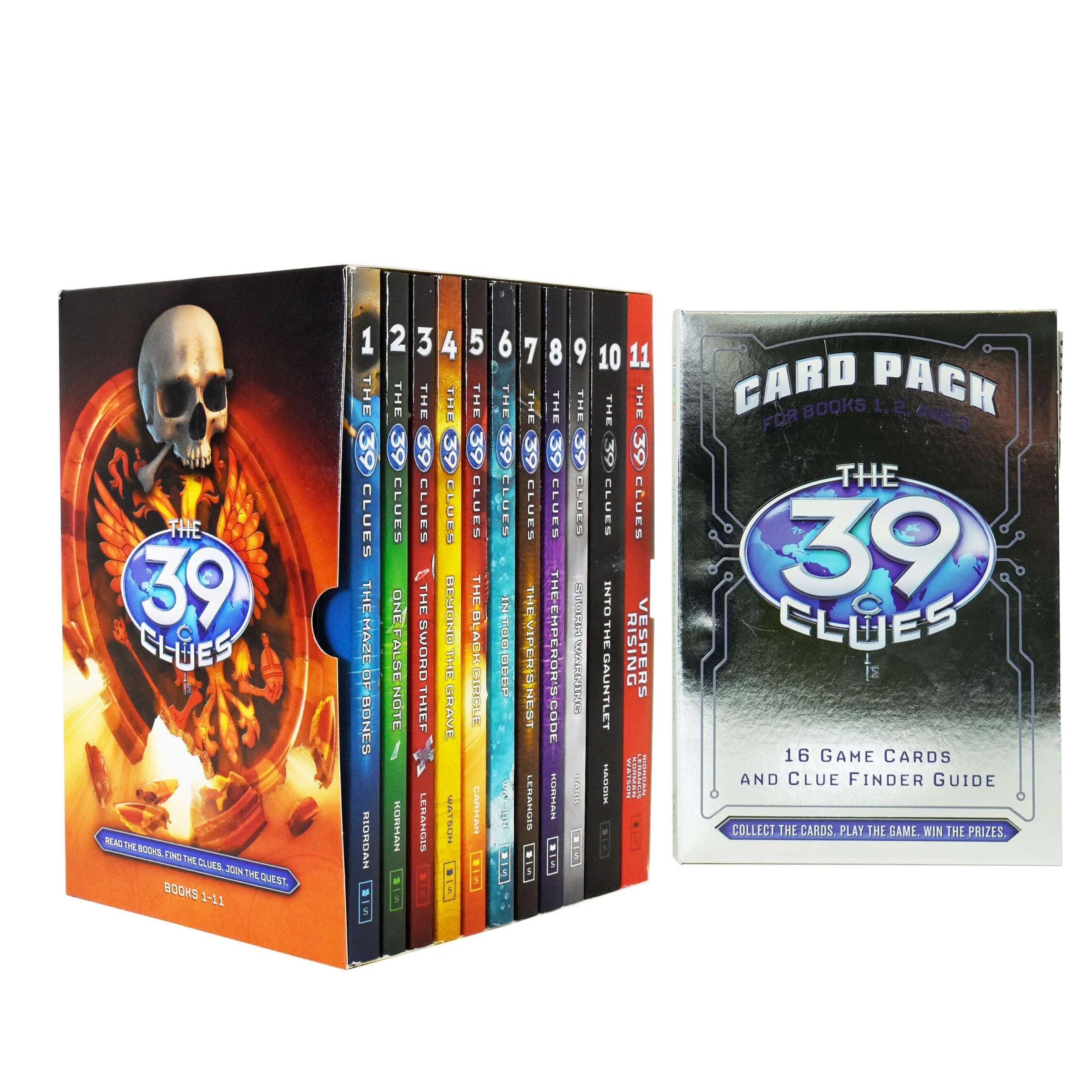 The 39 Clues Complete Boxed Set 1-11 and Digital Cards