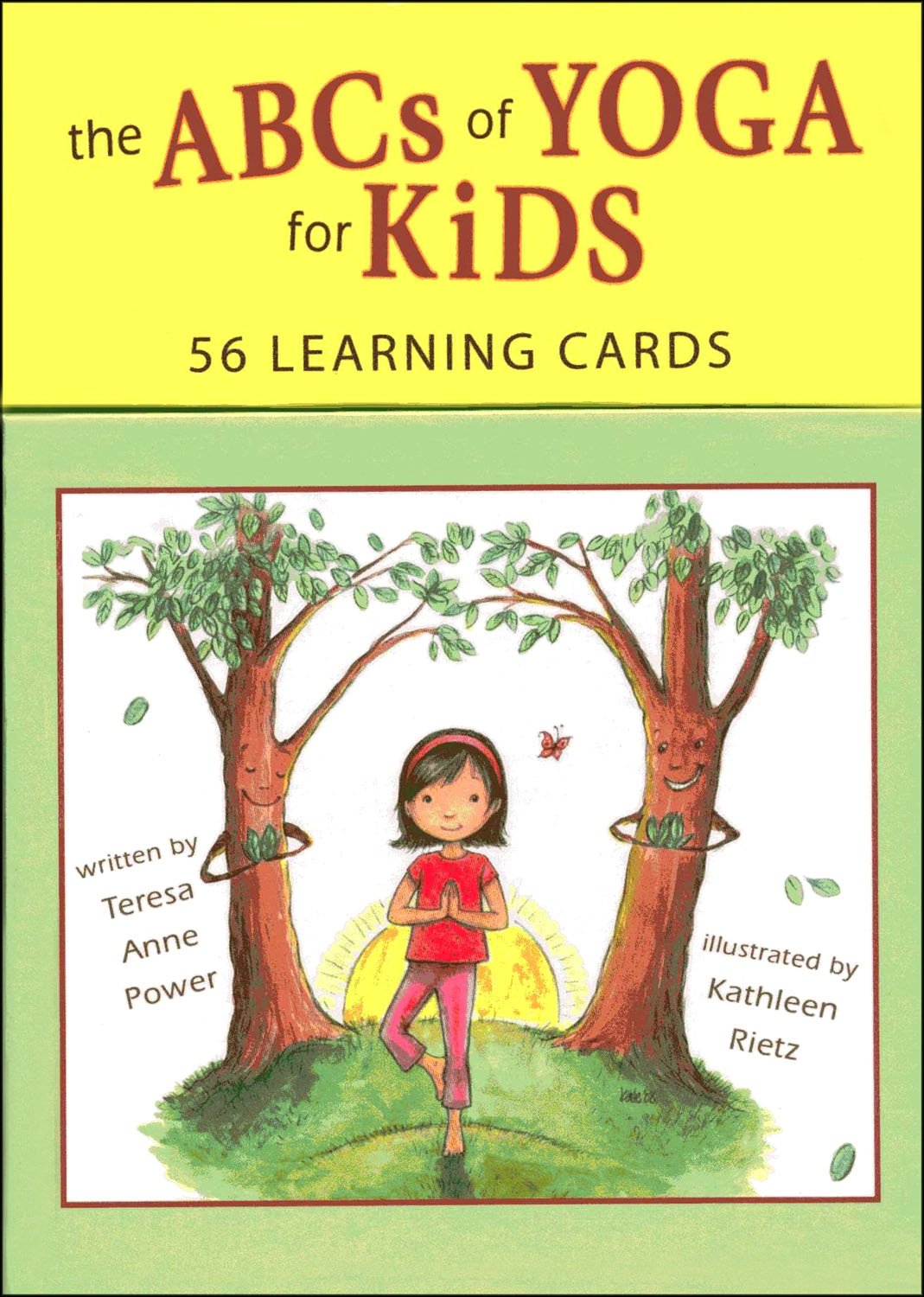 The ABCs of Yoga for Kids Learning Cards