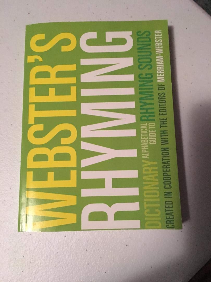 Webster's Rhyming Dictionary