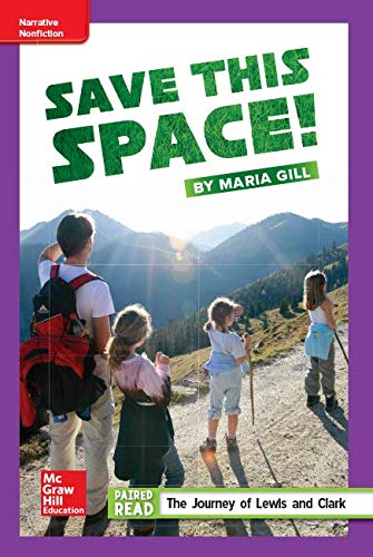Reading Wonders Leveled Reader Save This Space!: ELL Unit 1 Week 3 Grade 5 (ELEMENTARY CORE READING)