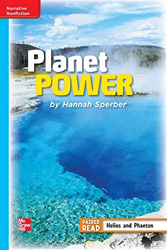 Reading Wonders Leveled Reader Planet Power: On-Level Unit 6 Week 3 Grade 4 (ELEMENTARY CORE READING)