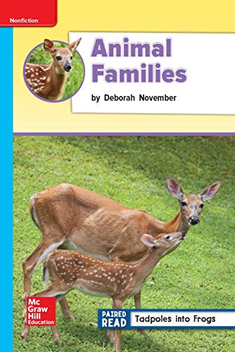 Reading Wonders Leveled Reader Animal Families: On-Level Unit 2 Week 4 Grade 2 (ELEMENTARY CORE READING)