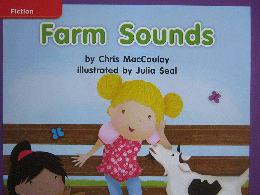 Reading Wonders Leveled Reader Farm Sounds: ELL Unit 3 Week 2 Grade K (ELEMENTARY CORE READING)