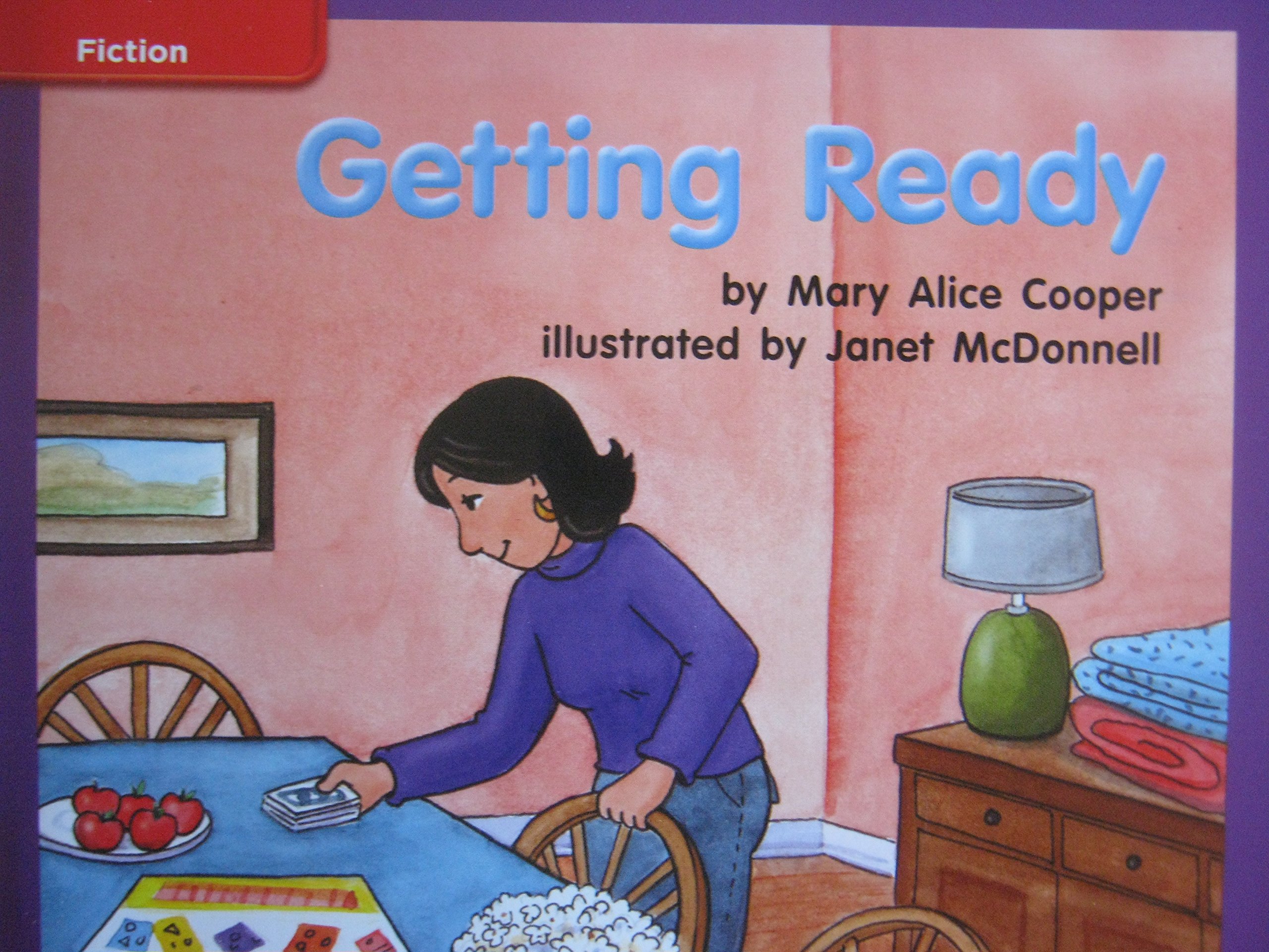 Reading Wonders Leveled Reader Getting Ready: ELL Unit 6 Week 3 Grade K (ELEMENTARY CORE READING)