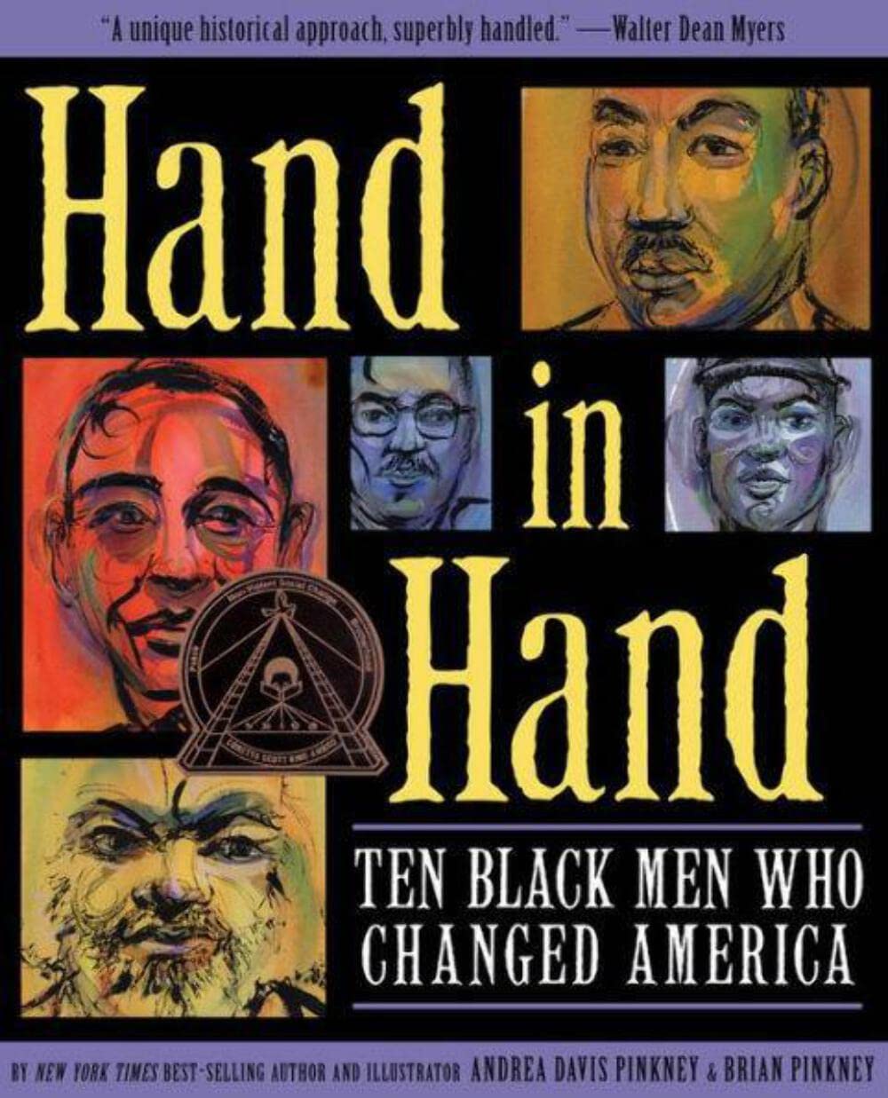 Hand in Hand: Ten Black Men Who Changed America (Coretta Scott King Author Award Winner) (Coretta Scott King Award - Author Winner Title(s))