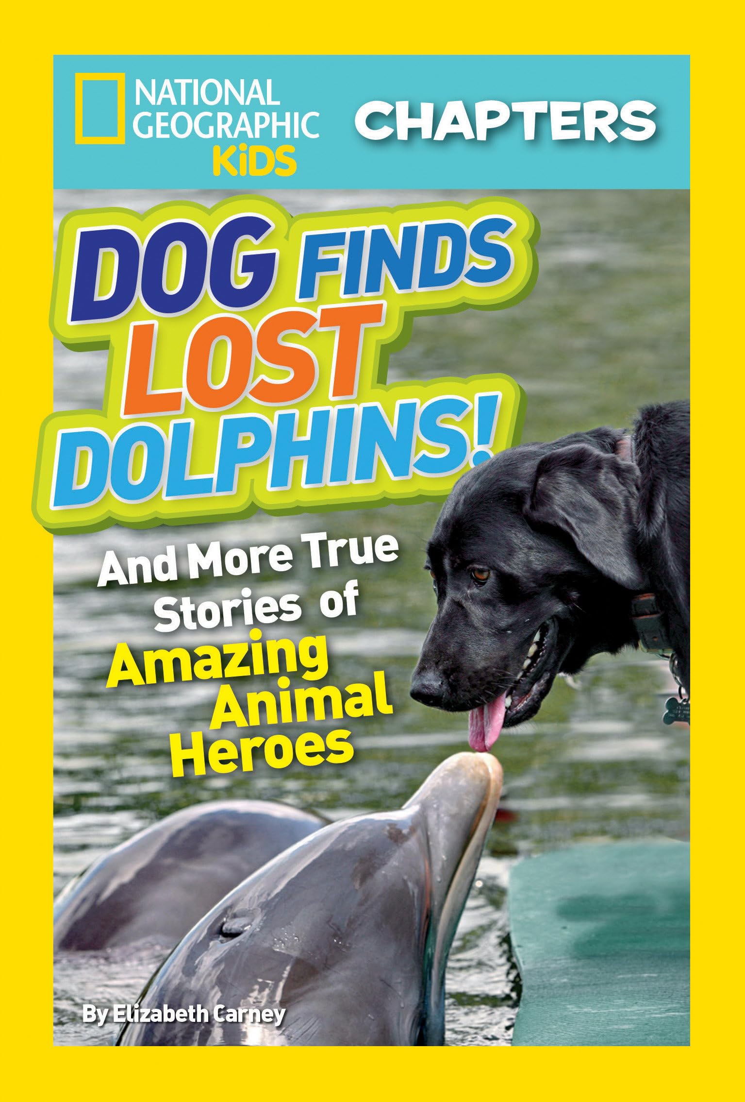 National Geographic Kids Chapters: Dog Finds Lost Dolphins: And More True Stories of Amazing Animal Heroes (NGK Chapters)