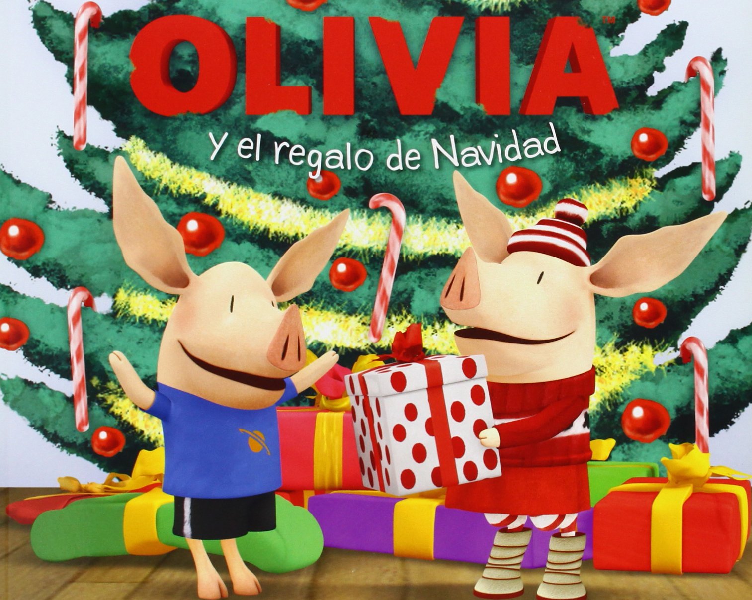 OLIVIA y el regalo de Navidad (Olivia and the Christmas Present) (Olivia TV Tie-in) (Spanish Edition)