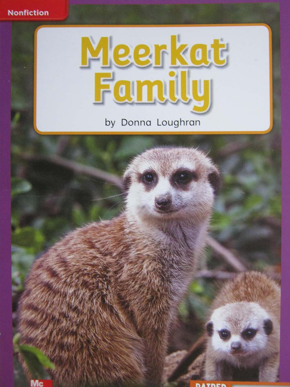 Reading Wonders Leveled Reader Meerkat Family: ELL Unit 2 Week 3 Grade 1 (ELEMENTARY CORE READING)