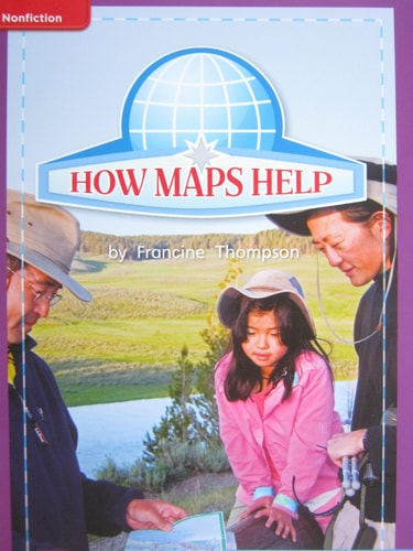 Reading Wonders Leveled Reader How Maps Help: ELL Unit 2 Week 5 Grade 1 (ELEMENTARY CORE READING)