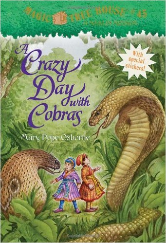 By Mary Pope OsborneMagic Tree House #45: A Crazy Day with Cobras (A Stepping Stone Book(TM))[Paperback]