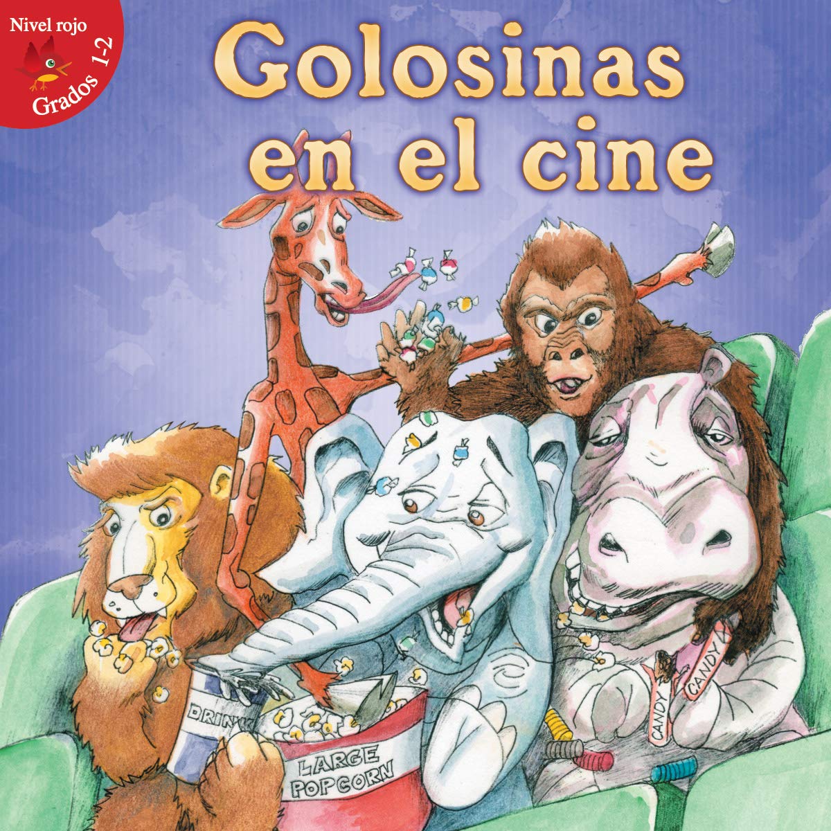 Golosinas en el cine (Little Birdie Readers) (Spanish Edition)