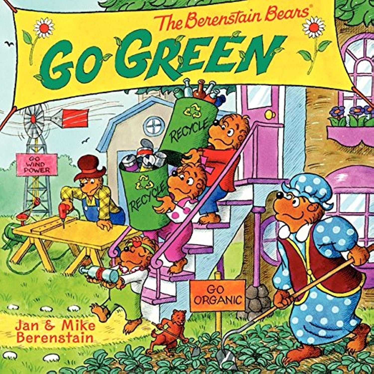 The Berenstain Bears Go Green: A Springtime Book For Kids