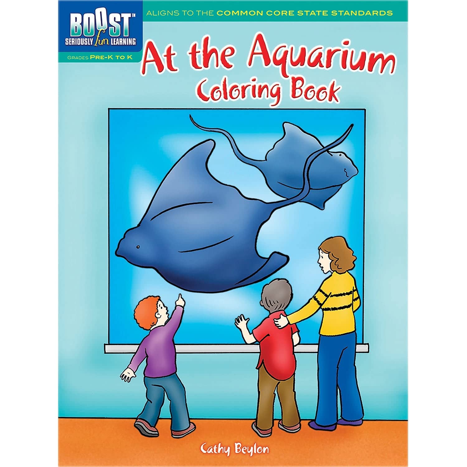 BOOST At the Aquarium Coloring Book (BOOST Educational Series)