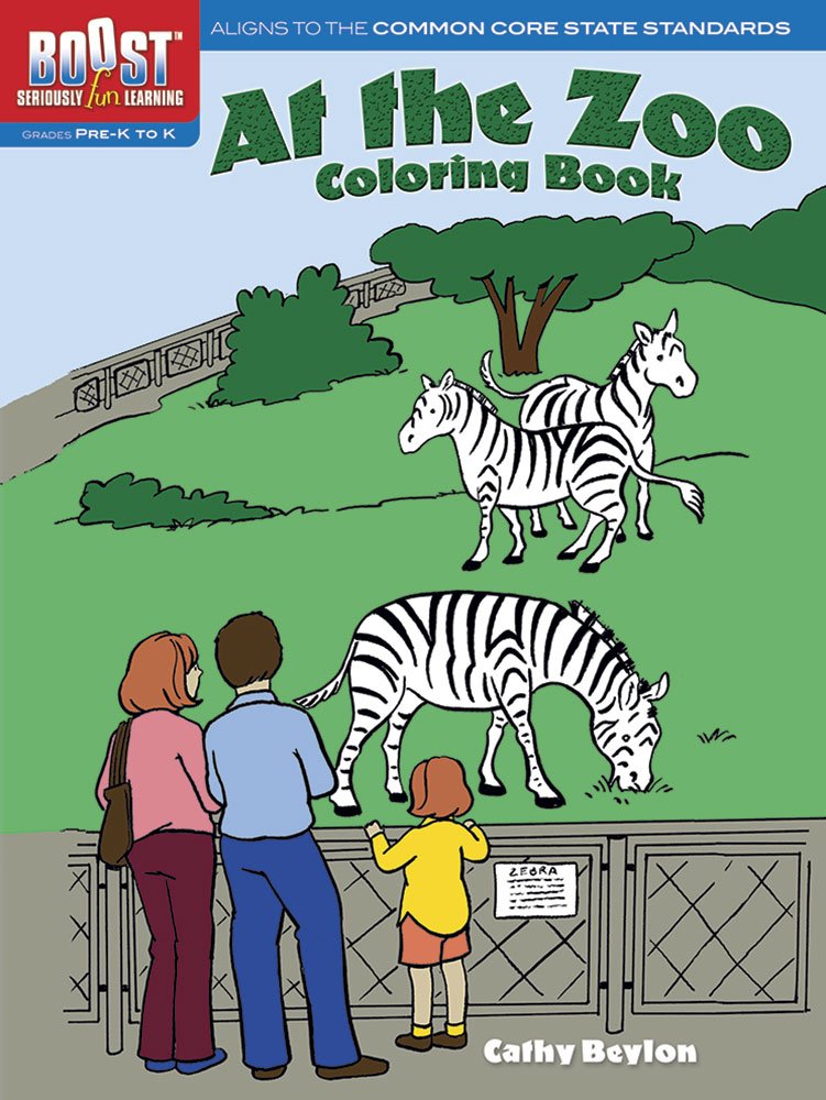 BOOST At the Zoo Coloring Book (BOOST Educational Series)