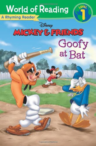 Mickey & Friends: Goofy at Bat: A Rhyming Reader (World of Reading)