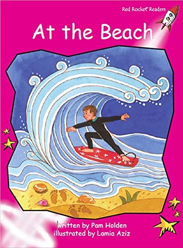 At the Beach (Red Rocket Readers: Emergent Level: Magenta)