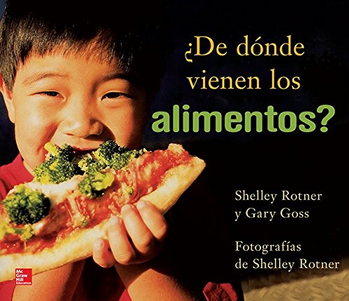 Lectura Maravillas Literature Big Book: Where Does Food Come From? Grade 1 (ELEMENTARY CORE READING) (Spanish Edition)