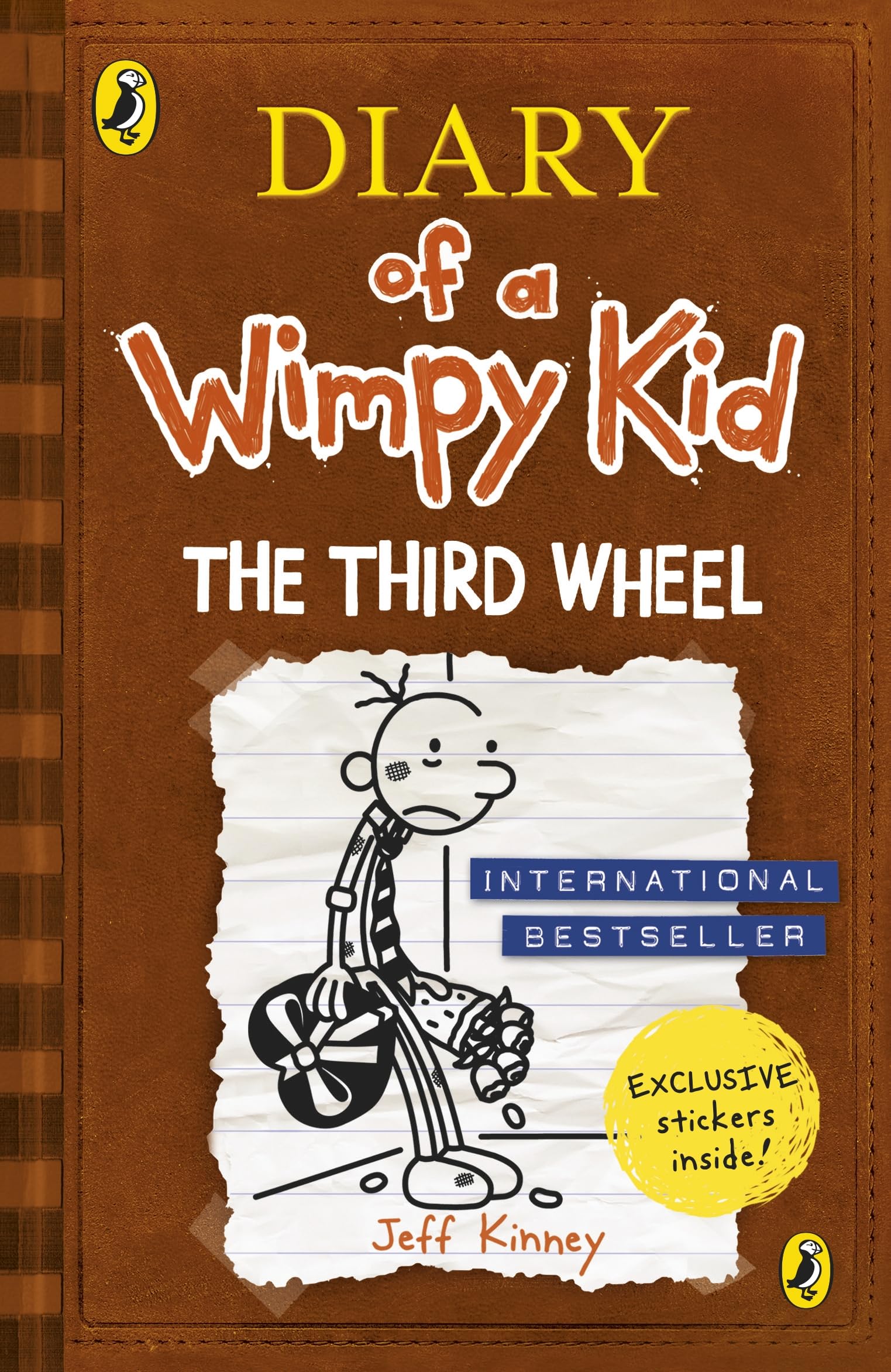 Diary of a Wimpy Kid: The Third Wheel book & CD