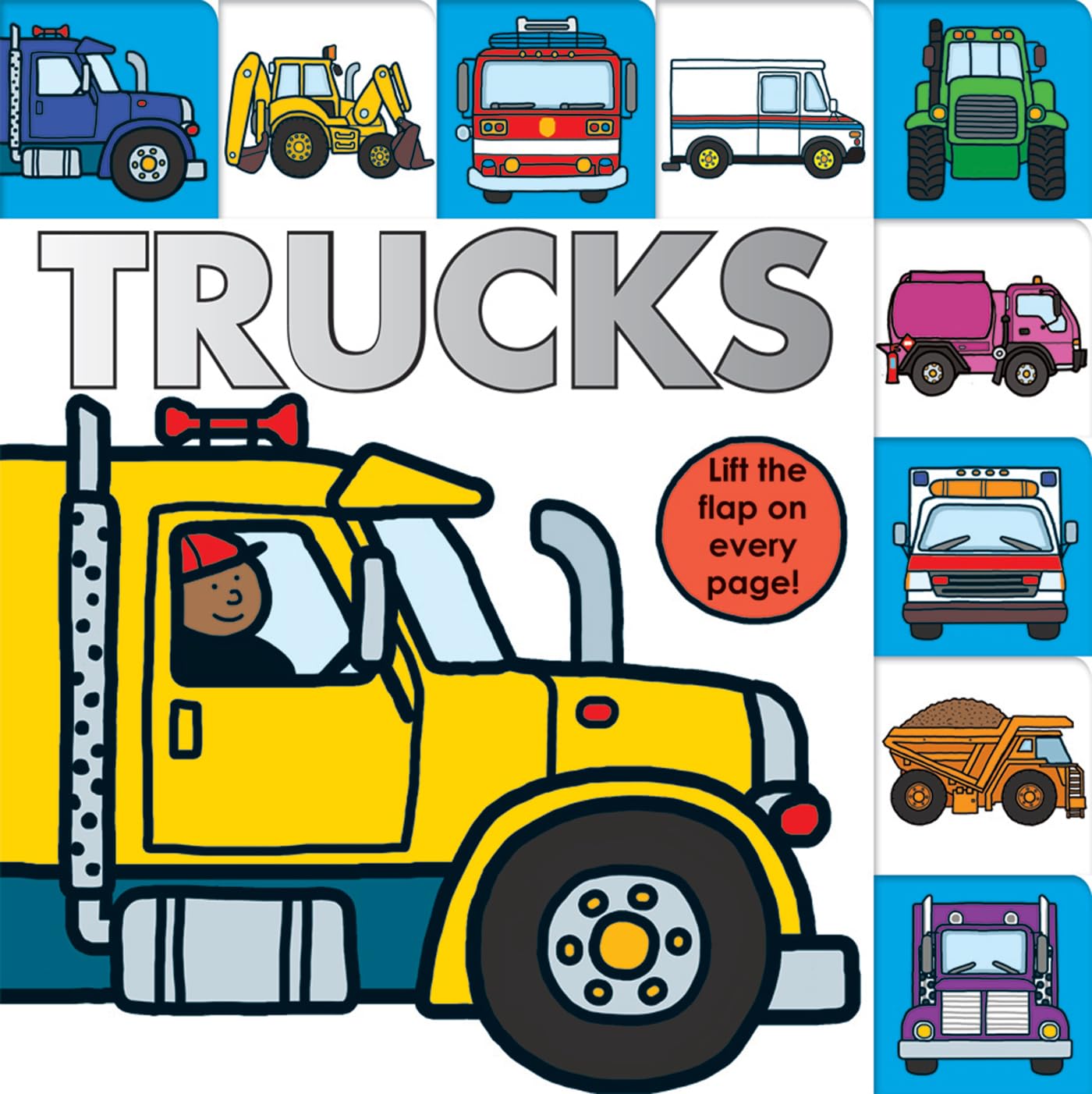 Lift-the-Flap Tab: Trucks (Lift-the-Flap Tab Books)