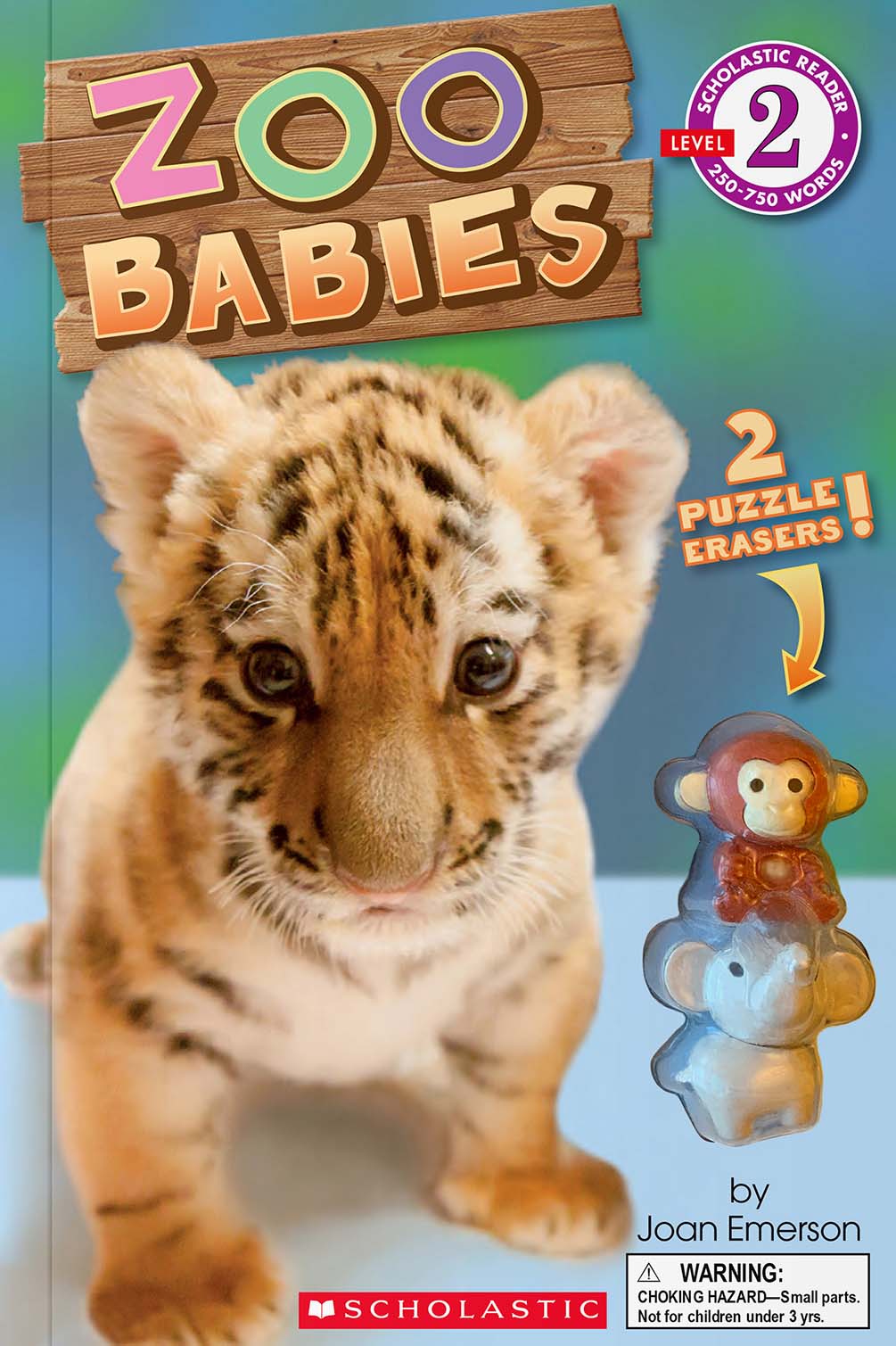 Scholastic Reader Level 2, ZOO BABIES by Joan Emerson isbn 9780545607773
