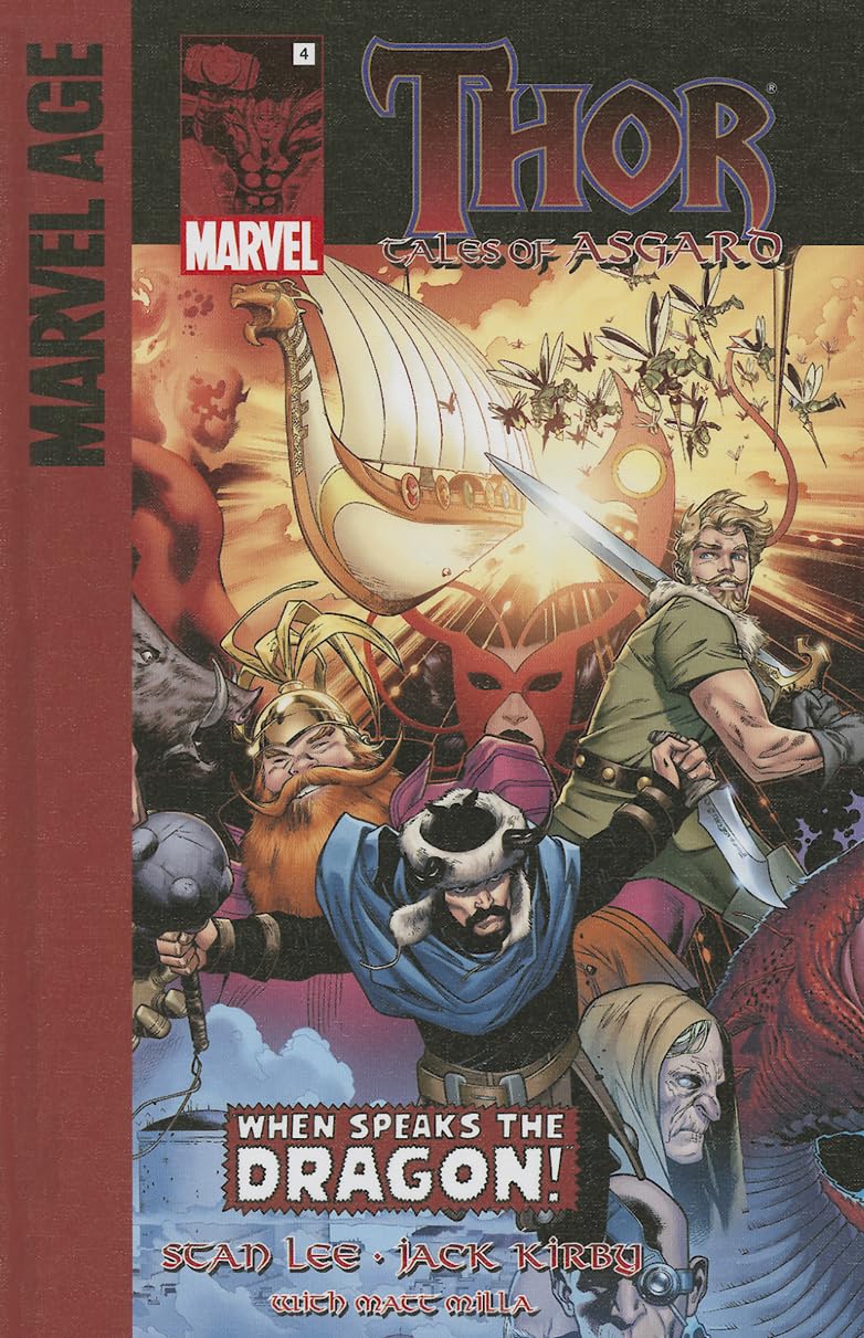 Marvel Age Thor Tales of Asgard 4: When Speaks the Dragon!