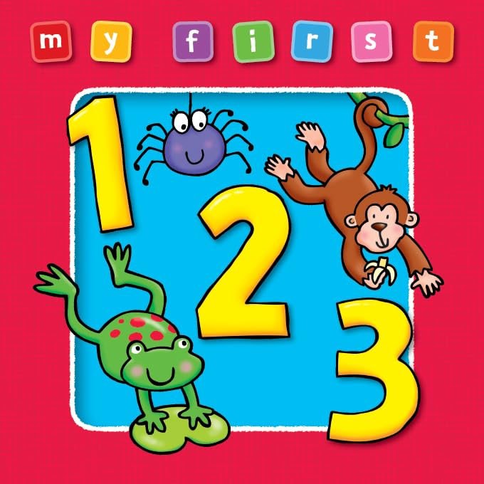 My First 123 Board Book: Bright, and Colorful First Topics Make Learning Easy and Fun. for Ages 0-3.