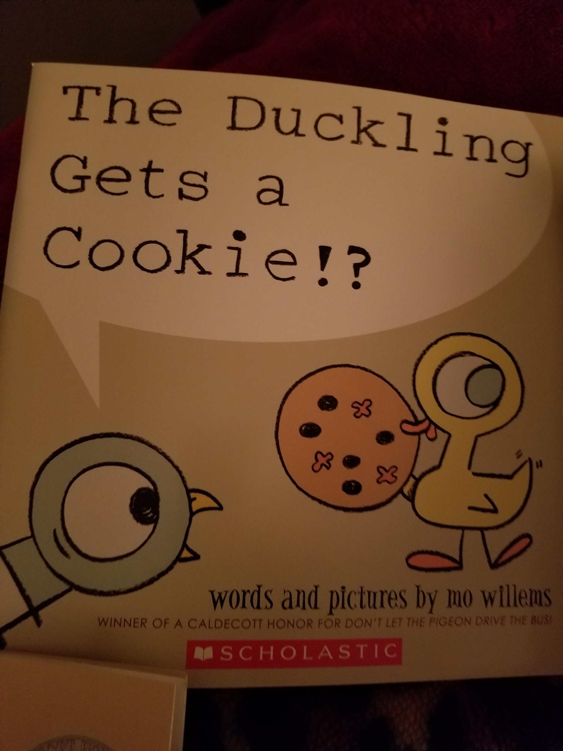 Duckling Gets a Cookie