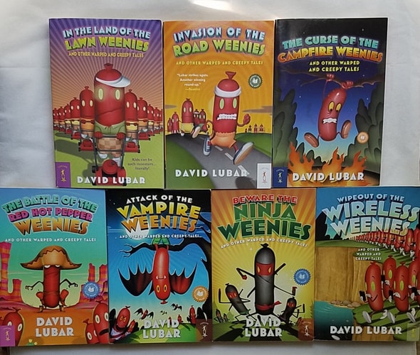Weenies 7 Book Series by David Lubar