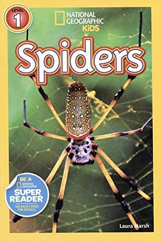 National Geographic Kinds Be a Super Reader Level 1 ~ Spiders