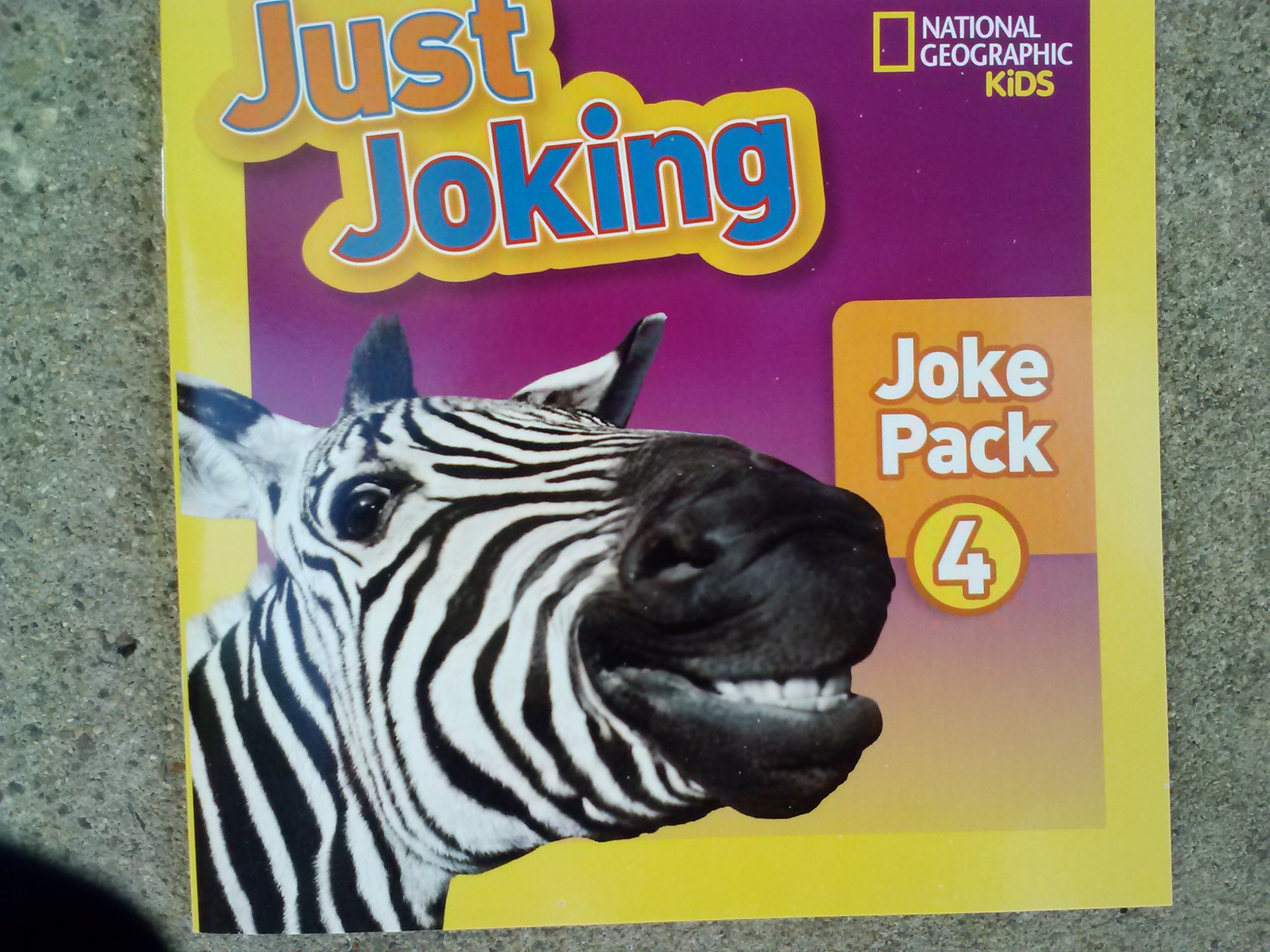 National Geographic Kids Just Joking Joke Pack 4