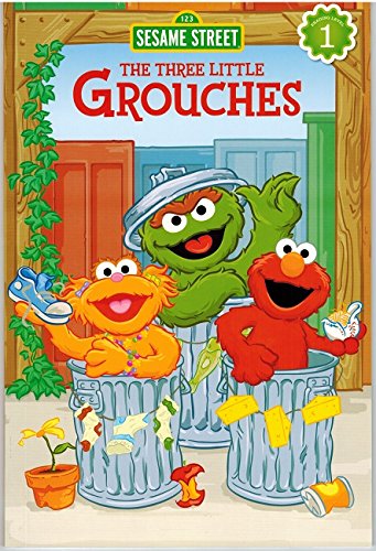 2 x Level 1 Reader Book L101 - Sesame Street Rhyming Rapunzel & The Three Little Grouches